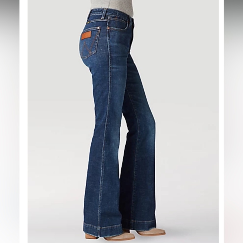 Wrangler Retro High Rise Trouser Jeans 26 x 30